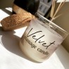 Velvet massage candle